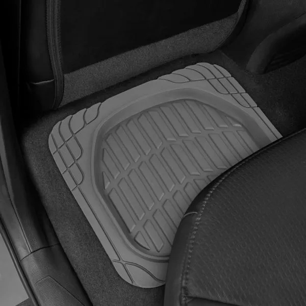 CAT Short Trim Mats 4 Pcs Grey Pvc