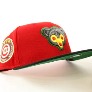 Chicago Cubs 1962 All Star Game New Era 59Fifty Fitted Hat (Red Black Green Under Brim)