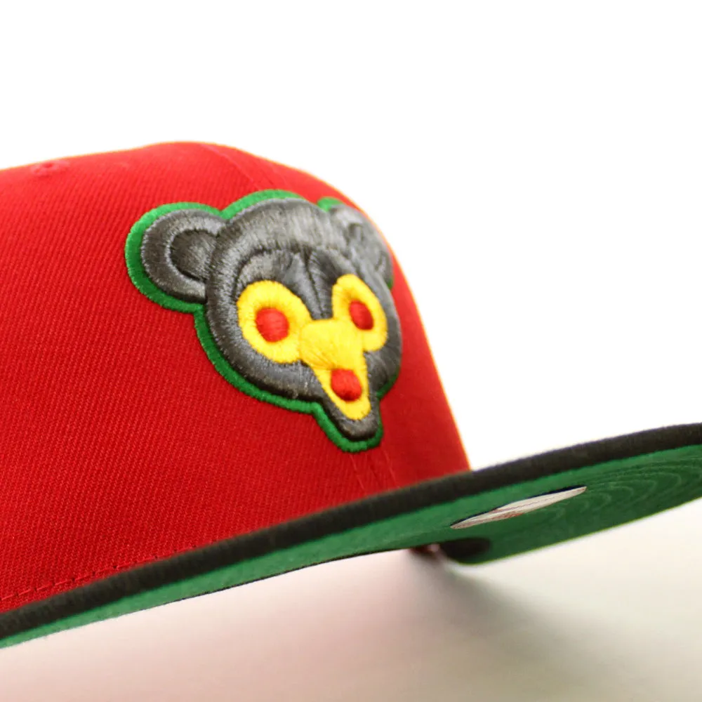 Chicago Cubs 1962 All Star Game New Era 59Fifty Fitted Hat (Red Black Green Under Brim)
