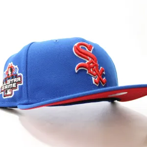 Chicago White Sox 2003 All-Star Game  New Era 59Fifty Fitted Hat (Glow in the Dark Blue Red Under Brim)