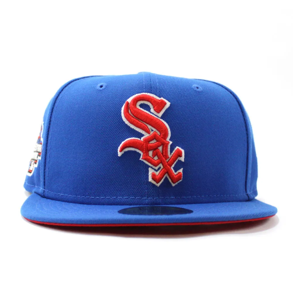 Chicago White Sox 2003 All-Star Game  New Era 59Fifty Fitted Hat (Glow in the Dark Blue Red Under Brim)