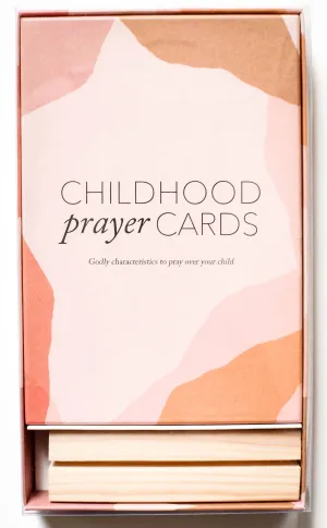 Childhood Prayer Cards | Bible Verse Cards for Kids