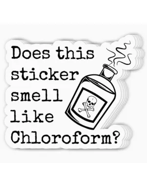 Chloroform Sticker