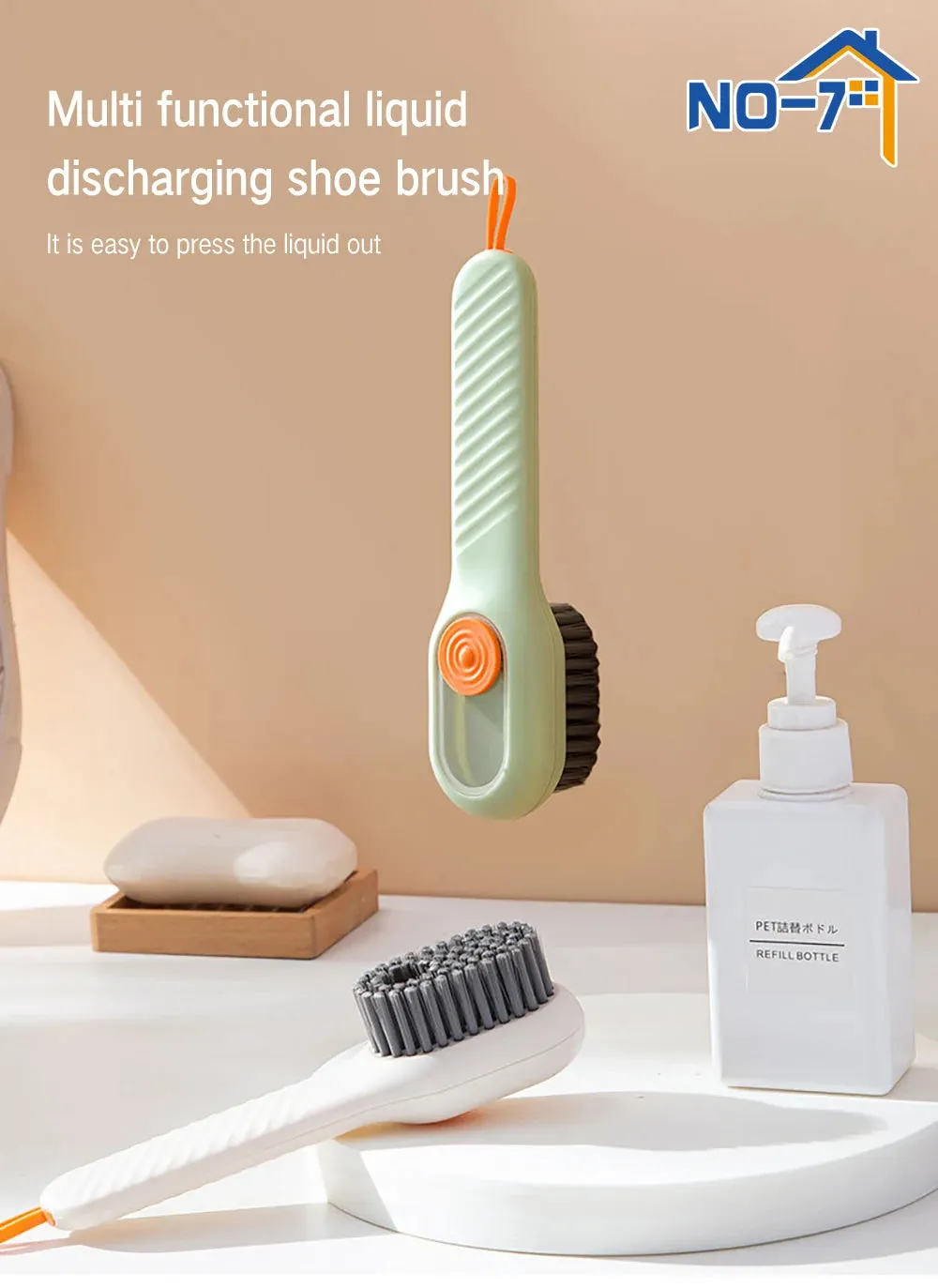 Cleaning Brush Multi-functional! 🧼🪣🧽