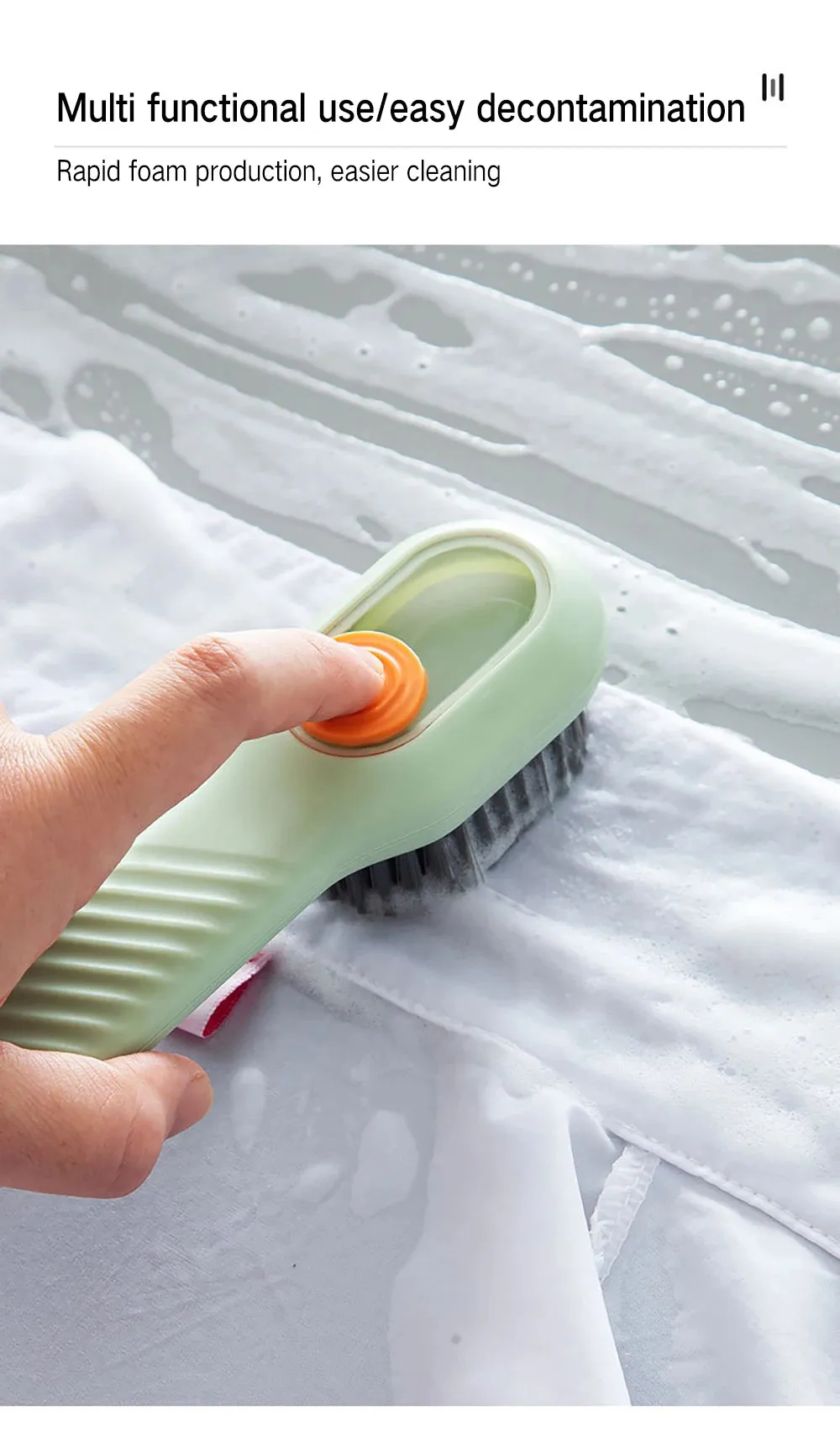 Cleaning Brush Multi-functional! 🧼🪣🧽