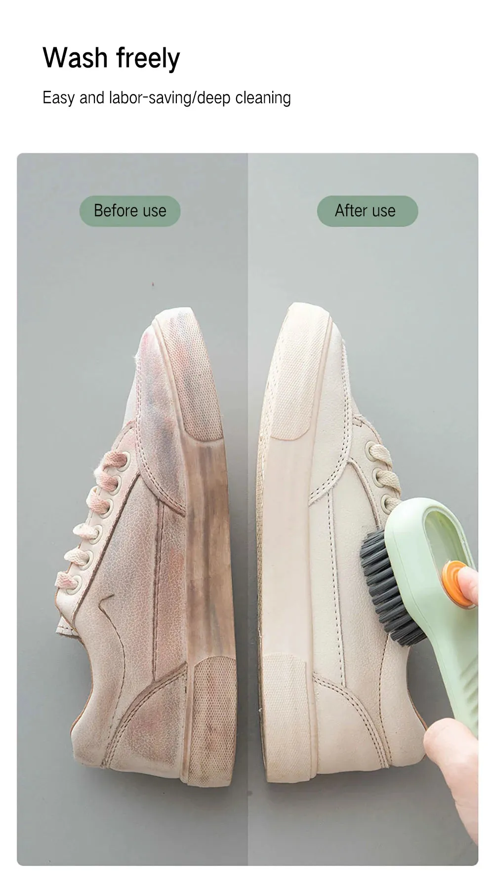 Cleaning Brush Multi-functional! 🧼🪣🧽