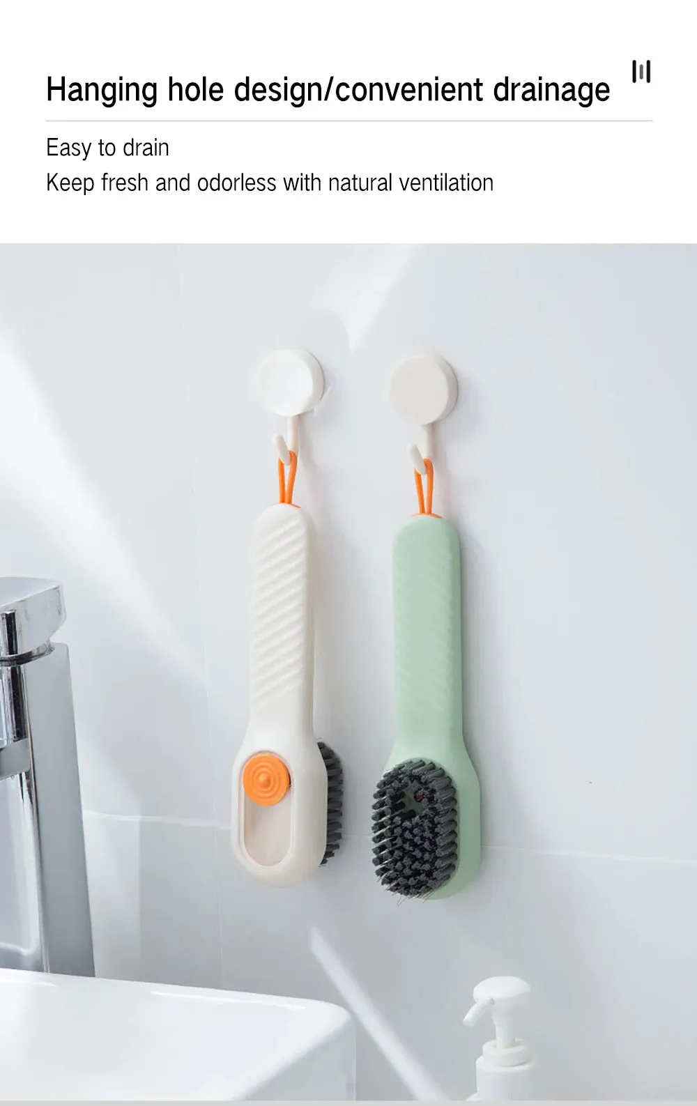 Cleaning Brush Multi-functional! 🧼🪣🧽