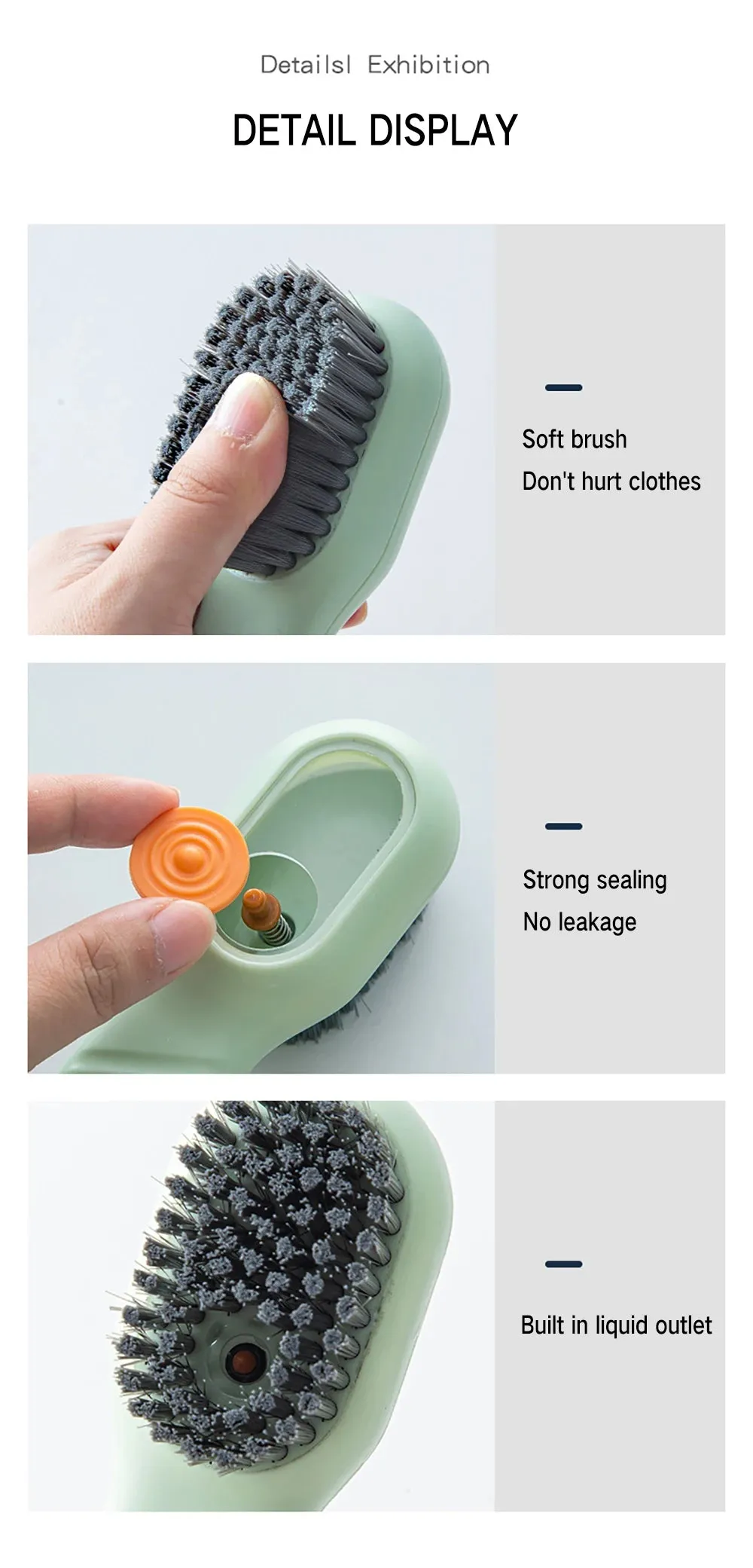Cleaning Brush Multi-functional! 🧼🪣🧽