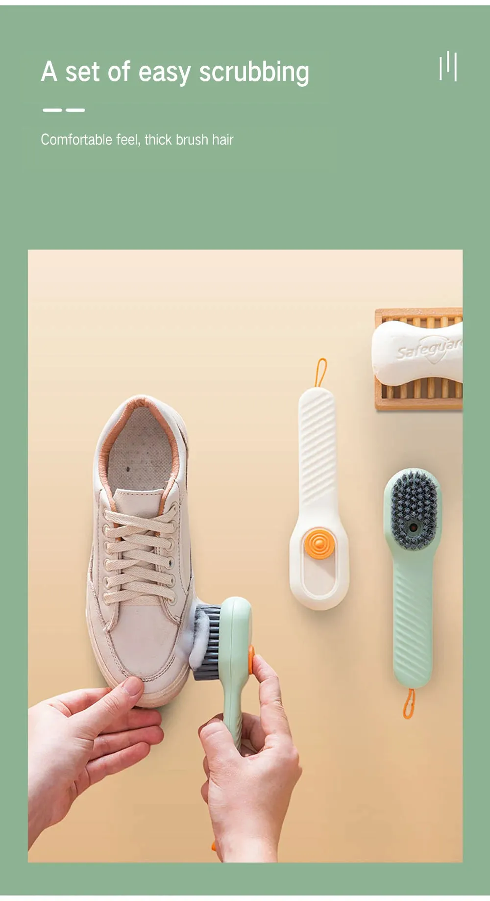 Cleaning Brush Multi-functional! 🧼🪣🧽
