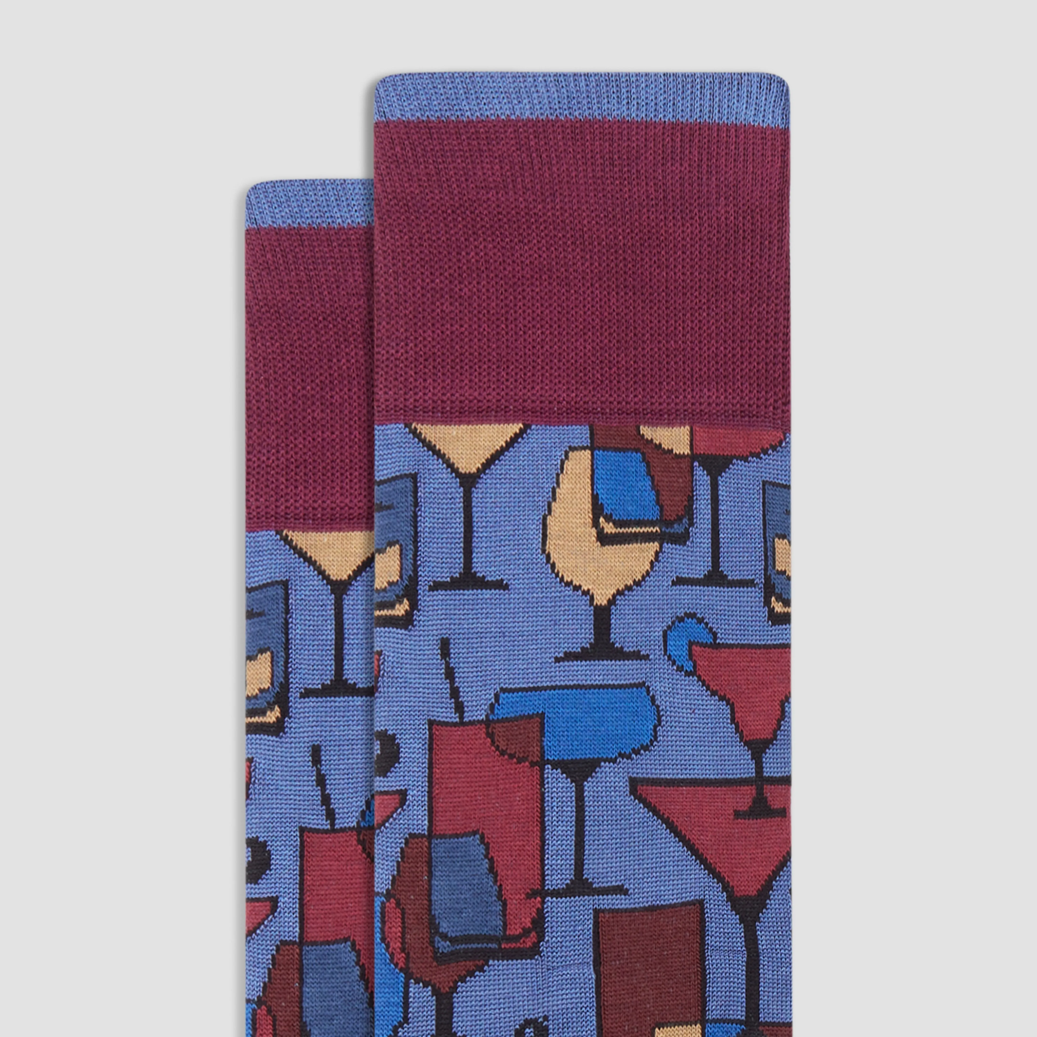 Cocktails Mid-Calf Socks