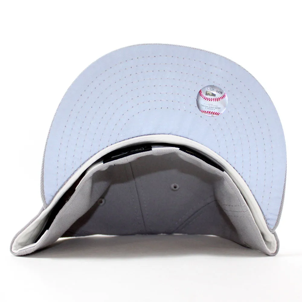 Colorado Rockies 25th Anniversary New Era 59Fifty Fitted Hat (Gray 3M Reflective Under Brim)