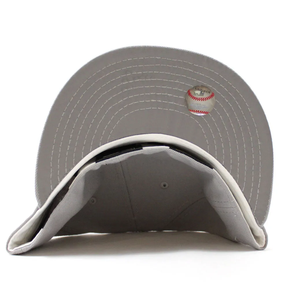 Colorado Rockies 25th Anniversary New Era 59Fifty Fitted Hat (Gray 3M Reflective Under Brim)