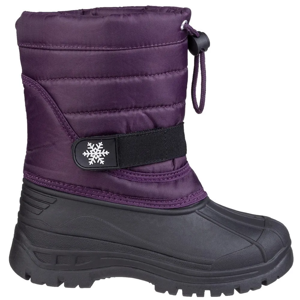 Cotswold Icicle Toggle Lace Snow Boot