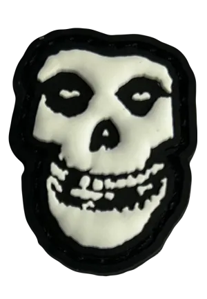 Crimson Ghost GITD PVC Cat Eye Morale Patch