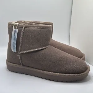 CUSHIONAIRE Women’s Cozy Boot 8 TAUPE