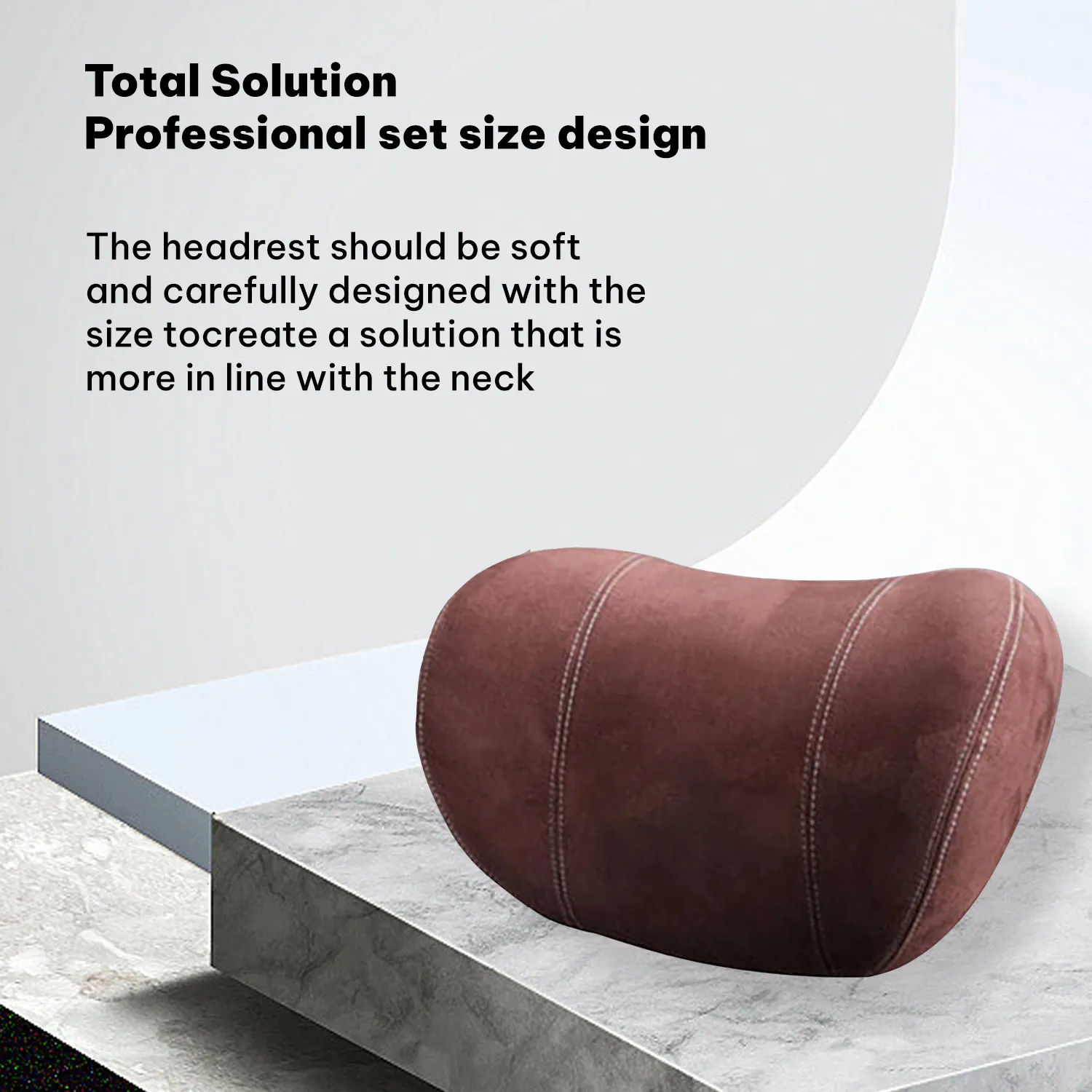 Custom Logo Car Headrest (2 PCS), Fit with Cars, 2023 Update Version Premium Memory Foam Car Neck Pillow