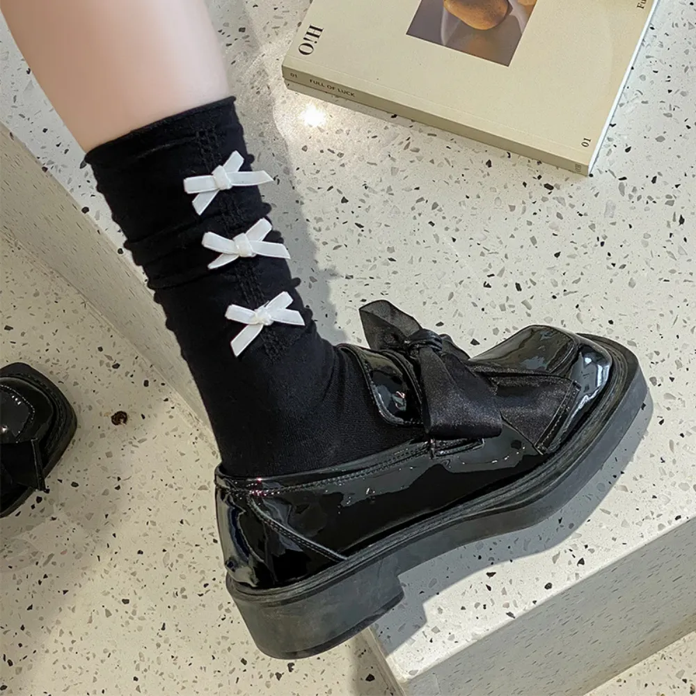 Cute Bow Socks