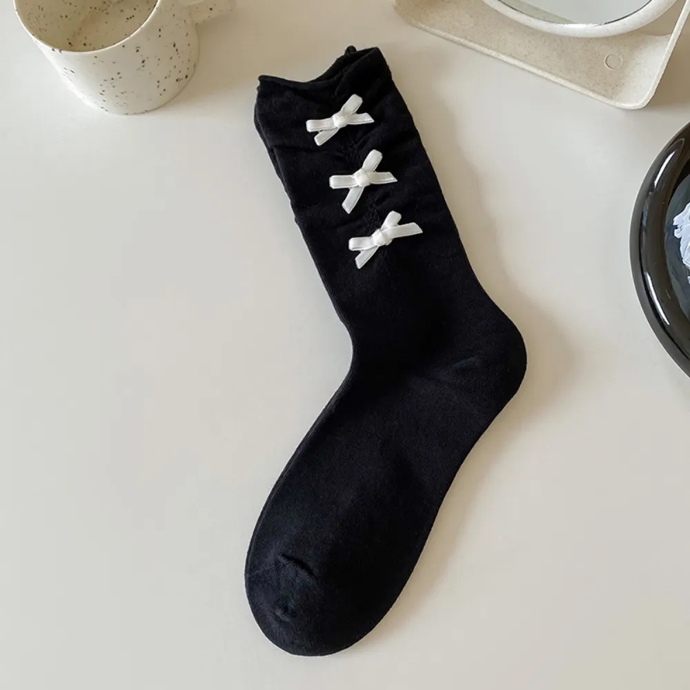 Cute Bow Socks