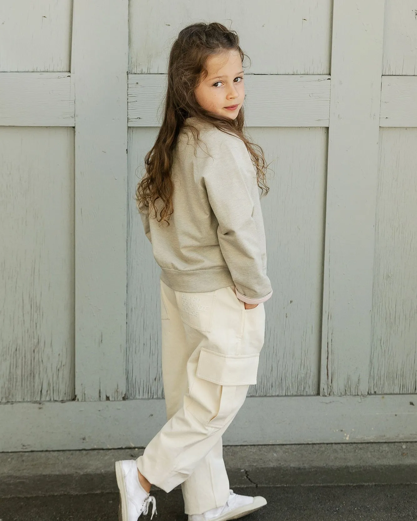 Denim Cargo Chinos