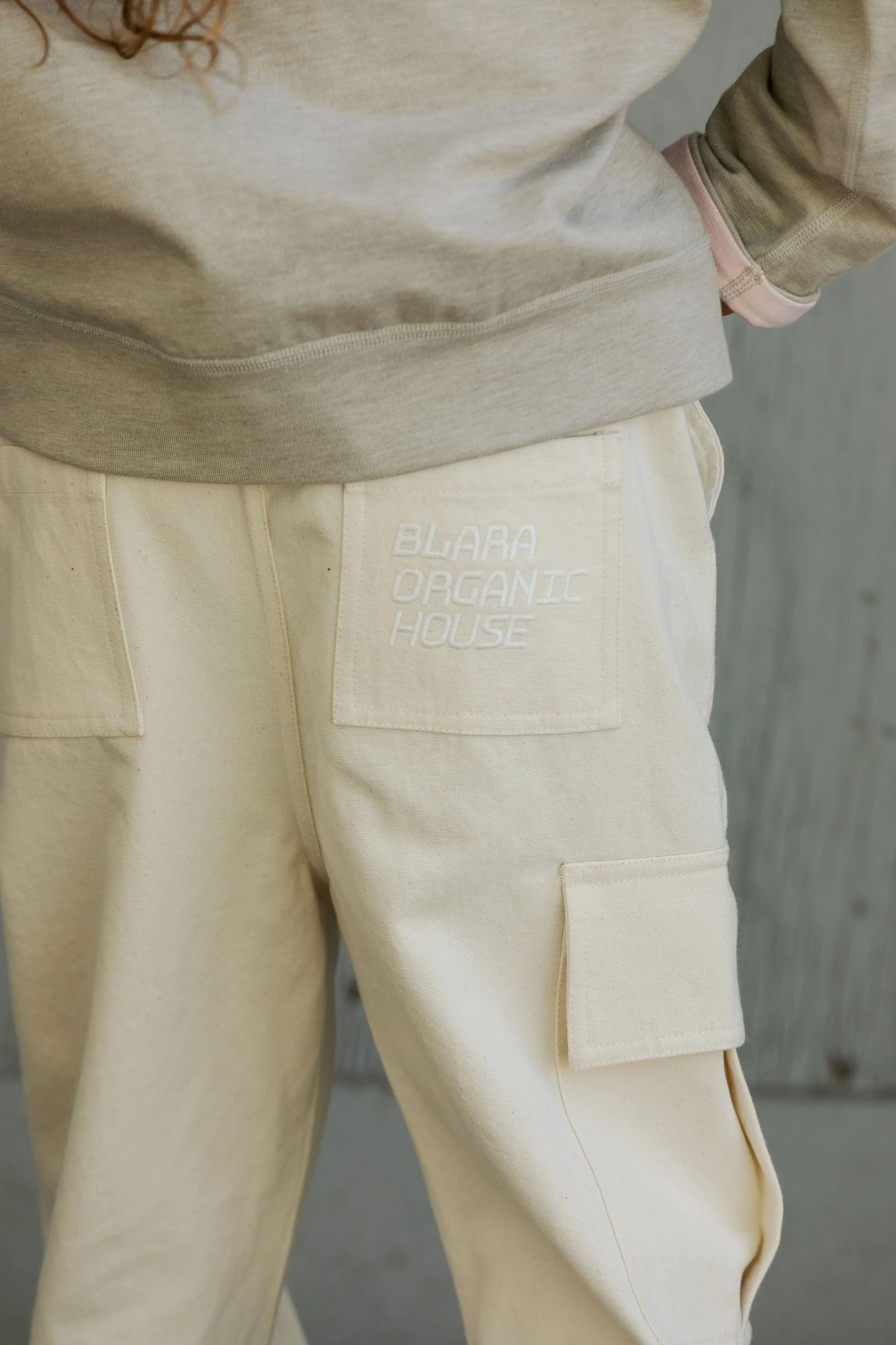 Denim Cargo Chinos
