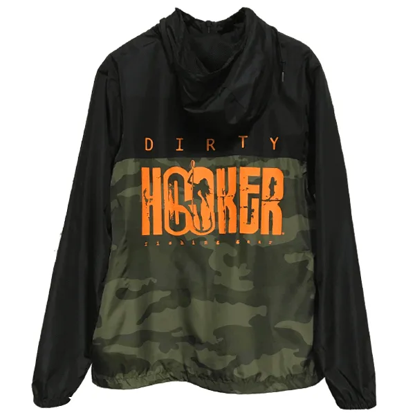 Dirty Hooker Classic Orange Windbreaker