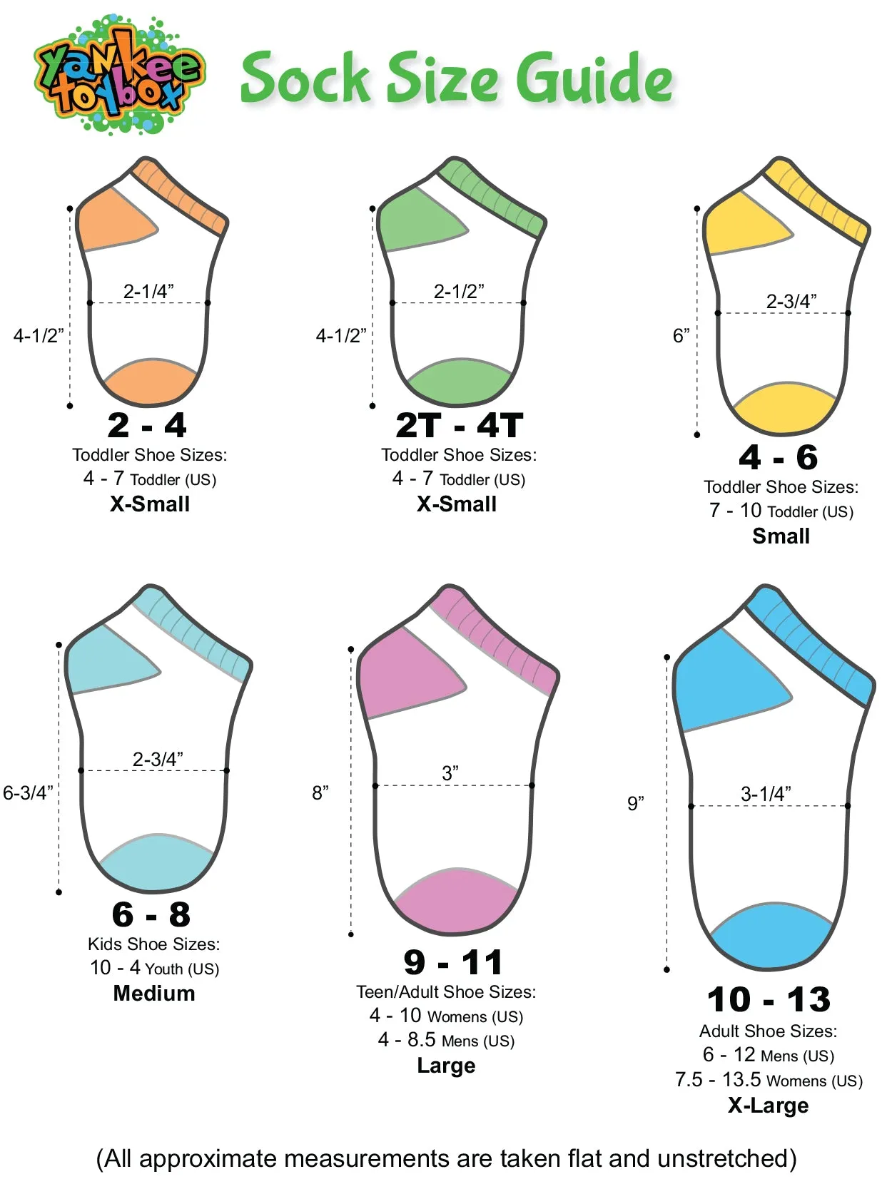 Disney Princess Quarter Style Socks 6-Pack