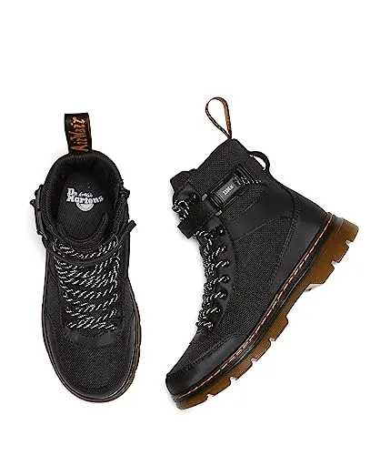 Dr. Martens Boy's Combs Tech (Little Kid/Big Kid) Black 1 UK (US 2 Little Kid) M