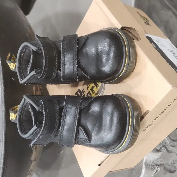 Dr. Martens Kids Black Brooklee Bv Boots Size 6