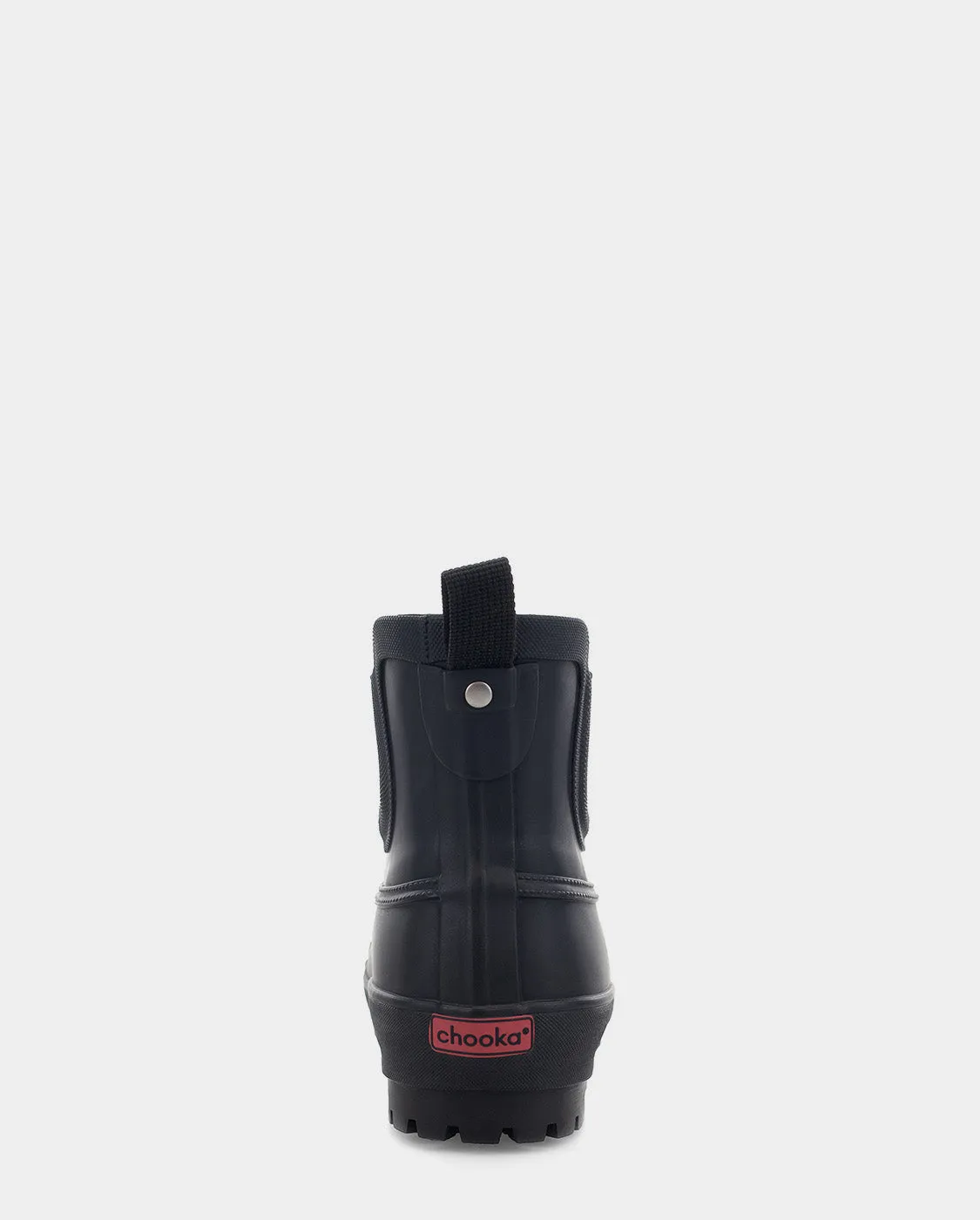 DUCK CHELSEA RAIN BOOT - BLACK