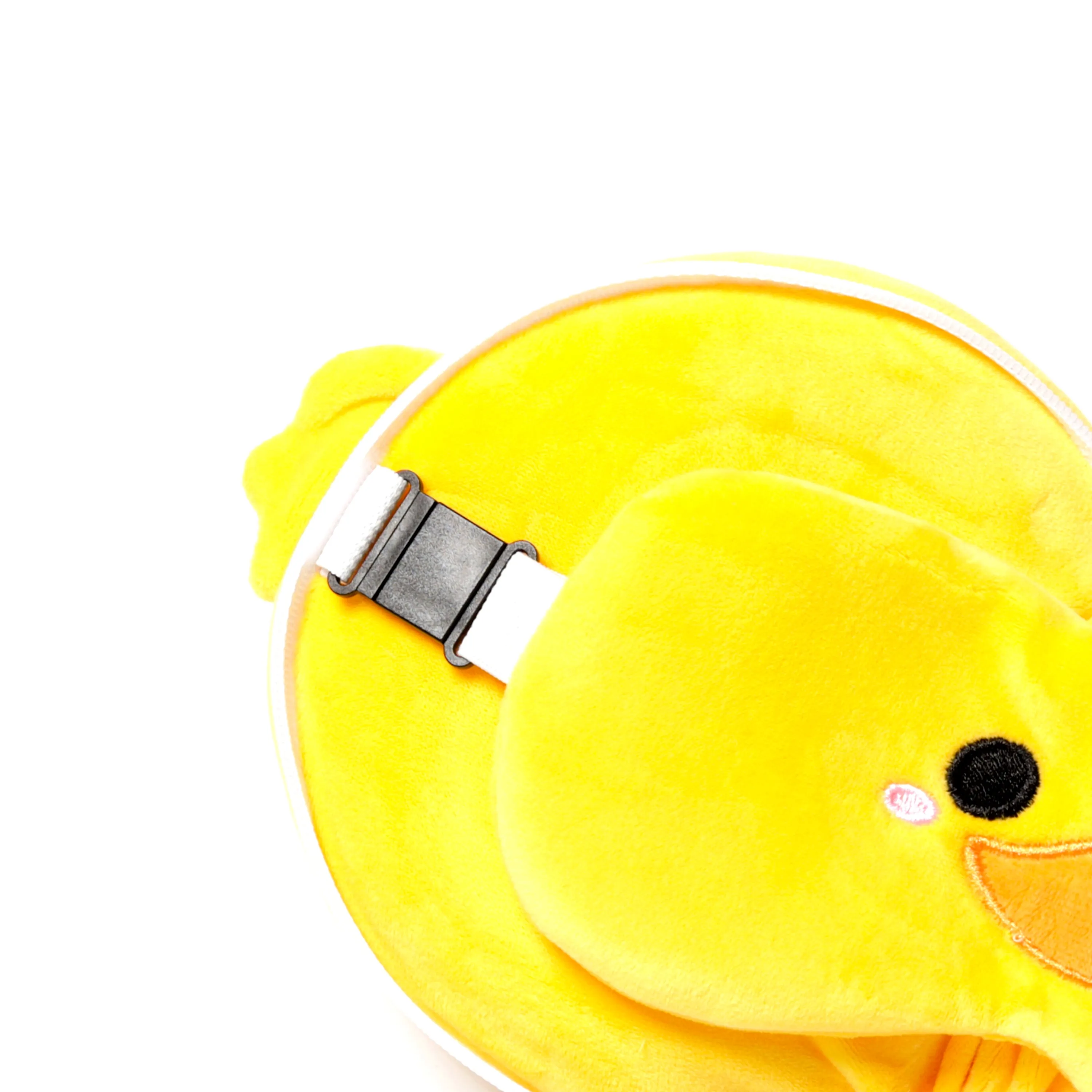 Duck Relaxeazzz Plush Round Travel Pillow & Eye Mask Set