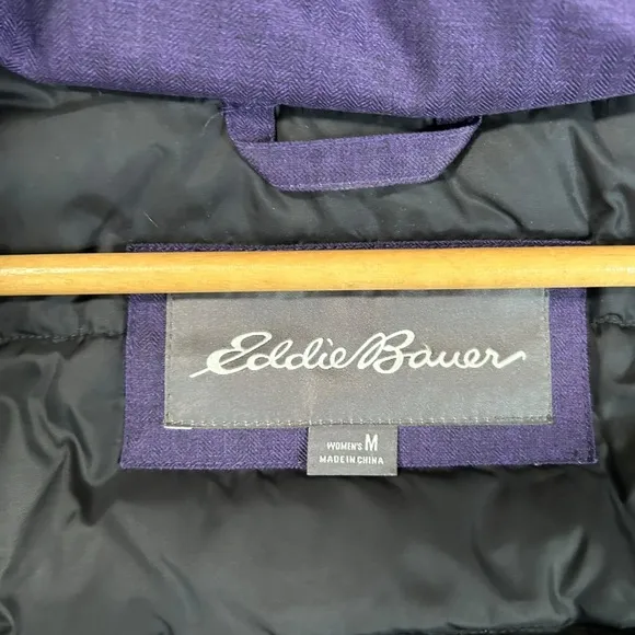 Eddie Bauer Women's Silver Lining Down Waterproof Hooded Rain Snow Winter Jacket