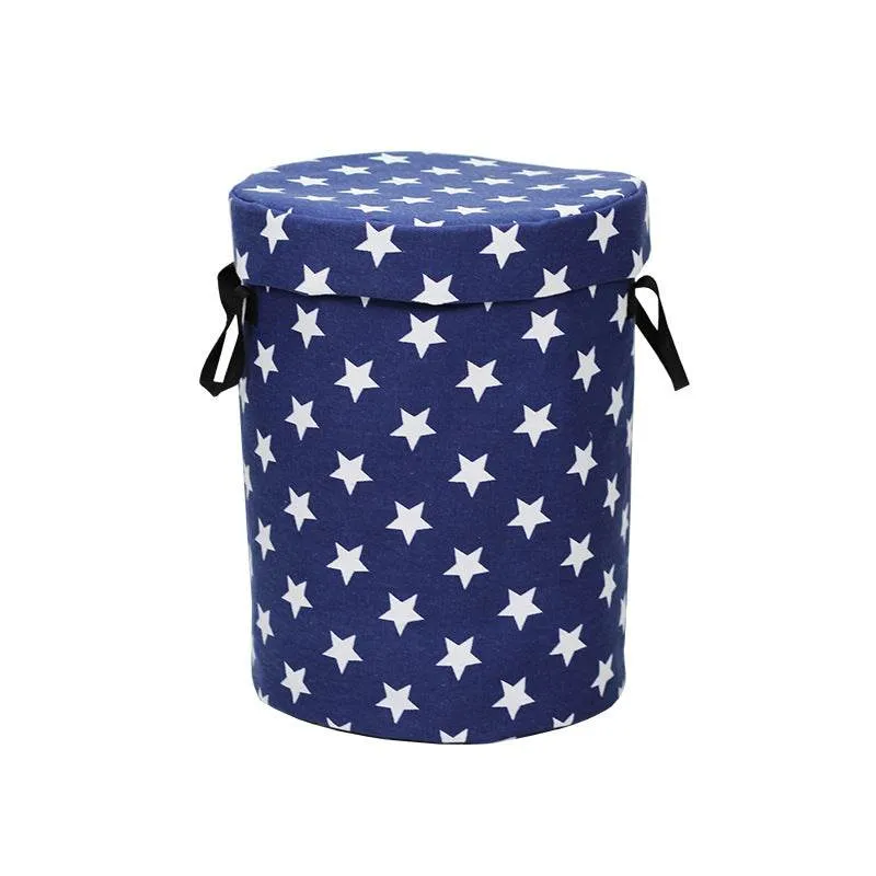 Fabric Storage Box Large Canvas Toy Storage Bag
