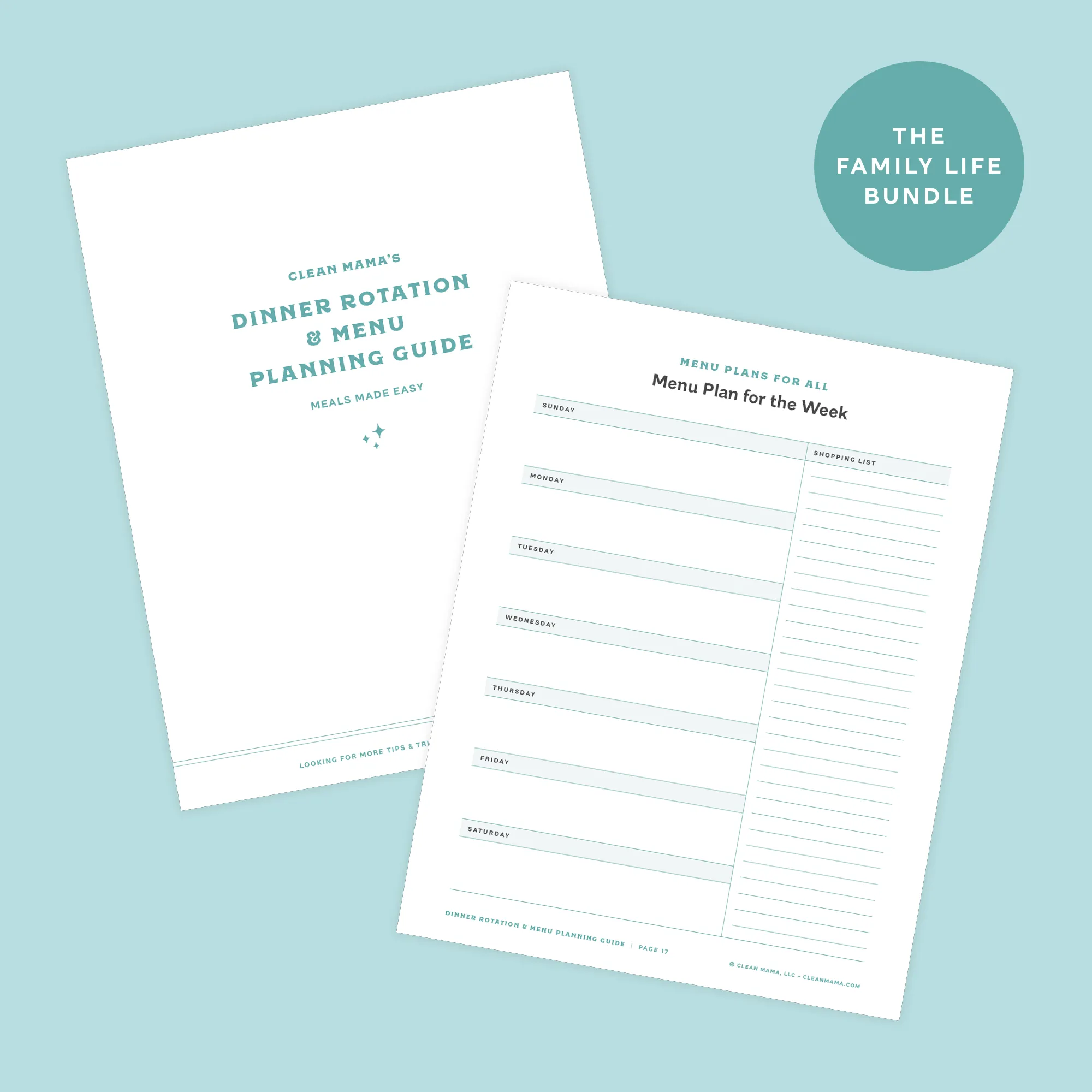 Family Life Printable Bundle
