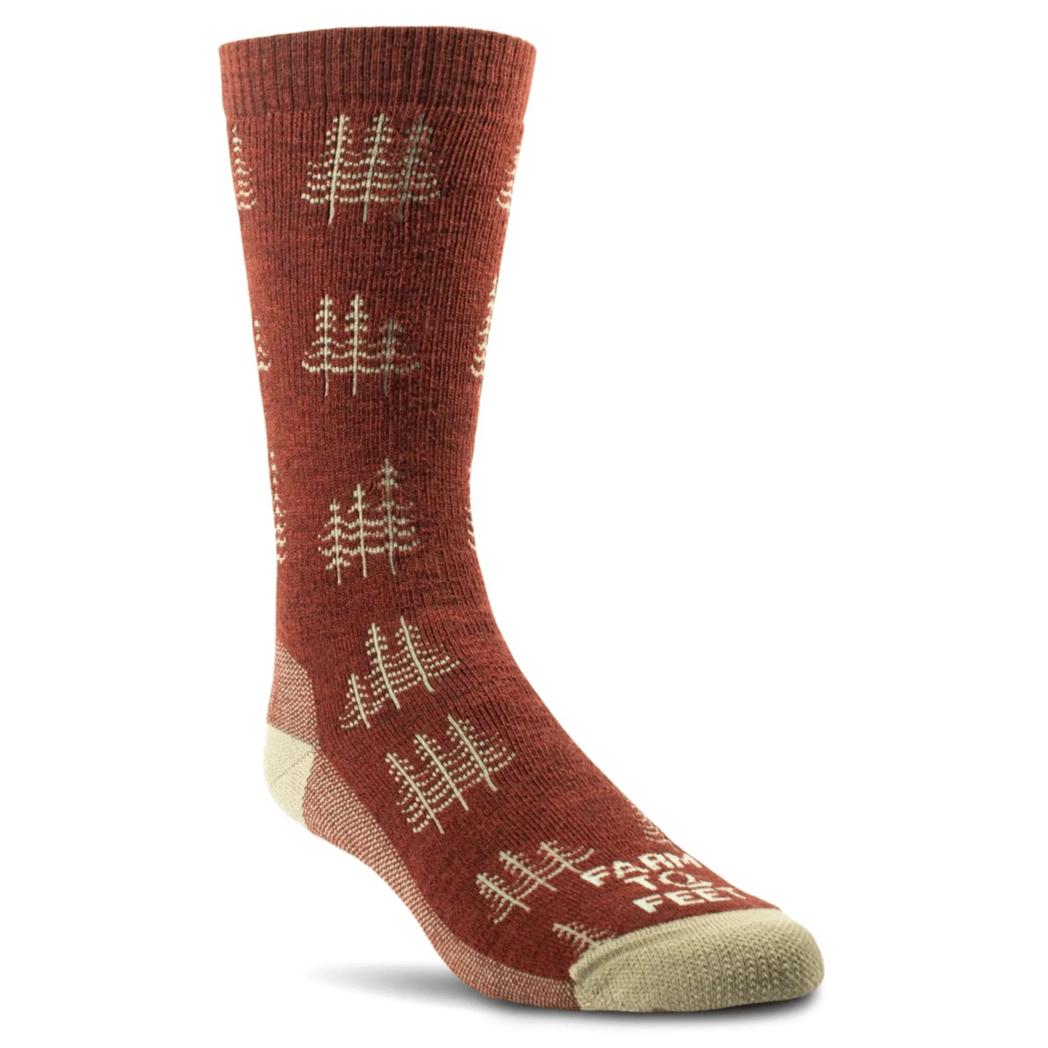 Farm to Feet Mens Cokeville Medium Cushion Socks