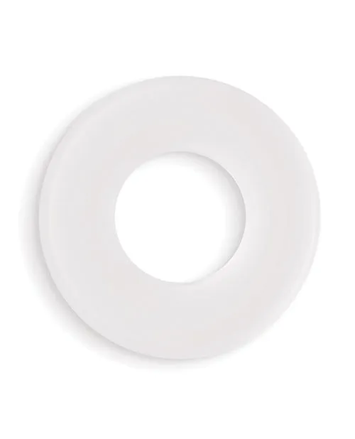 Firefly Glow in the Dark Bubble Cock Ring - White