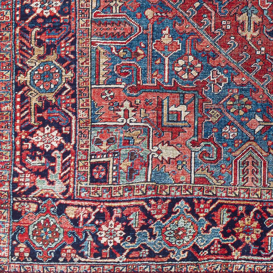 Fleckenstein Oriental Burgandy Area Rug Langley Street® Rug Size: Runner 2'6" x 7'6"