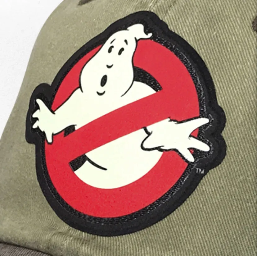 Ghostbusters “Classic Logo” Glow in the Dark Beige/Brown Vintage