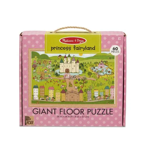 Giant Floor Puzzles- Princess Fairyland