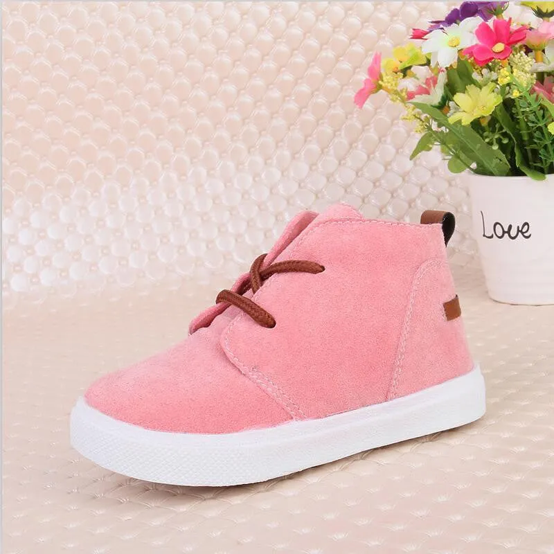 Girl Boy Sneakers Children Snow Boots Thicken Winter Children Shoes For Baby Kids 4 colour