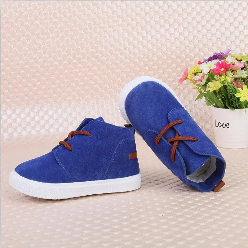 Girl Boy Sneakers Children Snow Boots Thicken Winter Children Shoes For Baby Kids 4 colour