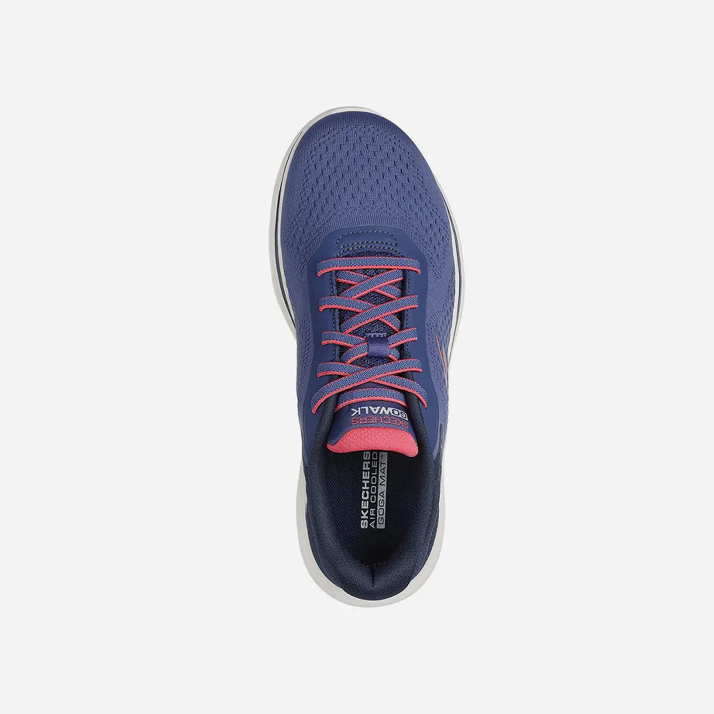 Giày Luyện Tập Nữ Skechers GOwalk 7 - Xanh Navy