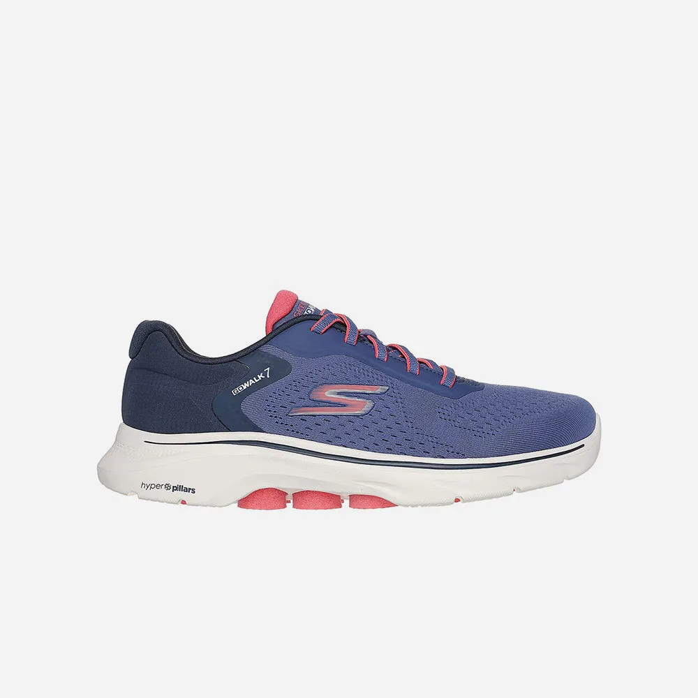 Giày Luyện Tập Nữ Skechers GOwalk 7 - Xanh Navy
