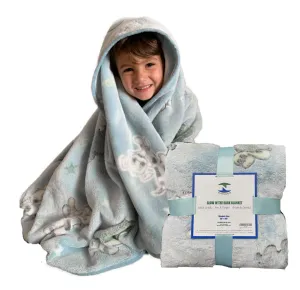 Glow in The Dark Blankets - Little Girls’ Sugar, Spice, & Everything Nice - Little Boys’ Frogs, Snails, and Puppy-Dogs’ Tails