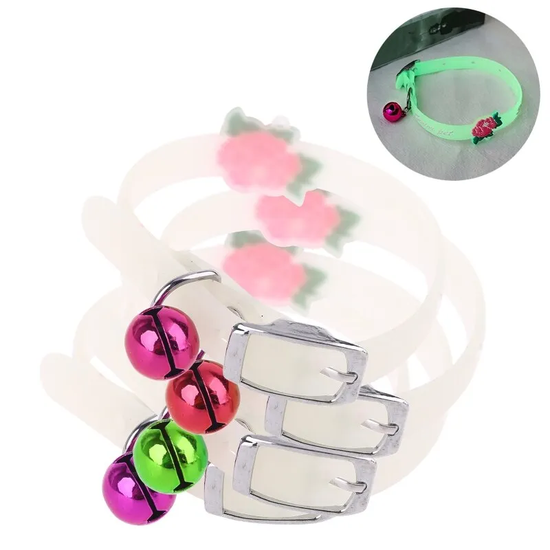 Glow in the Dark Collar with Bell