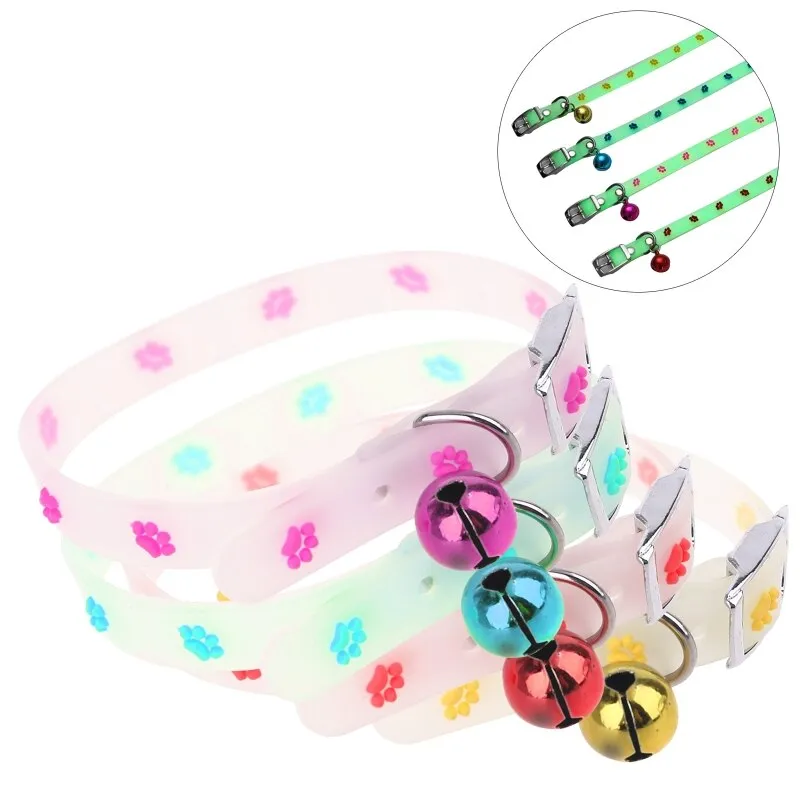 Glow in the Dark Collar with Bell