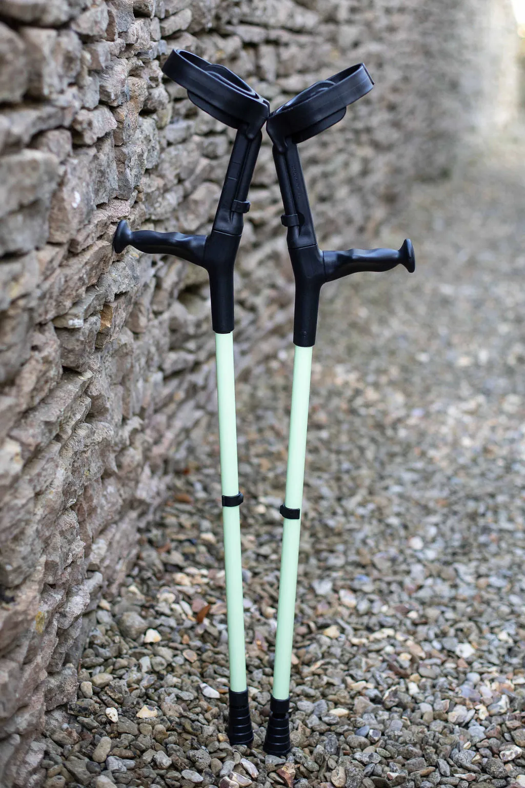 Glow-In-The-Dark Crutches