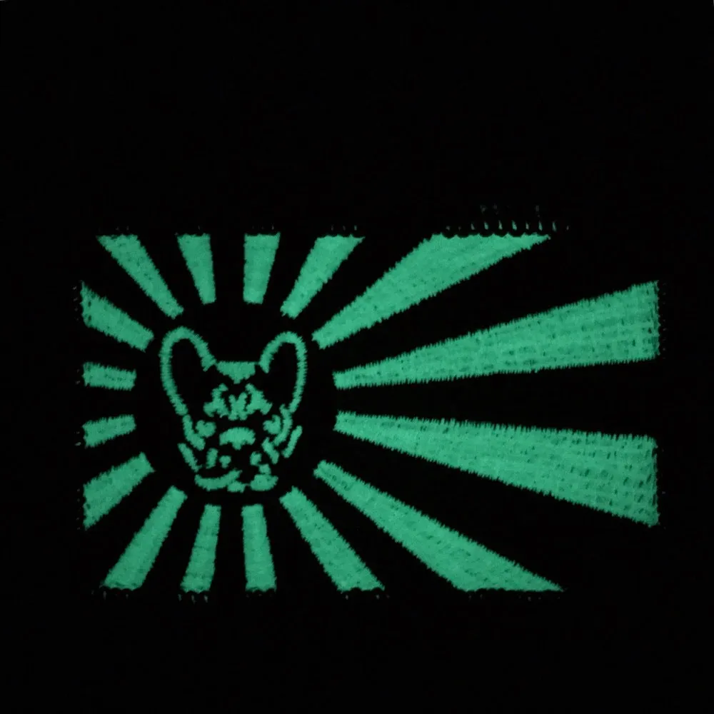 GLOW IN THE DARK FRENCHIE MORALE PATCH