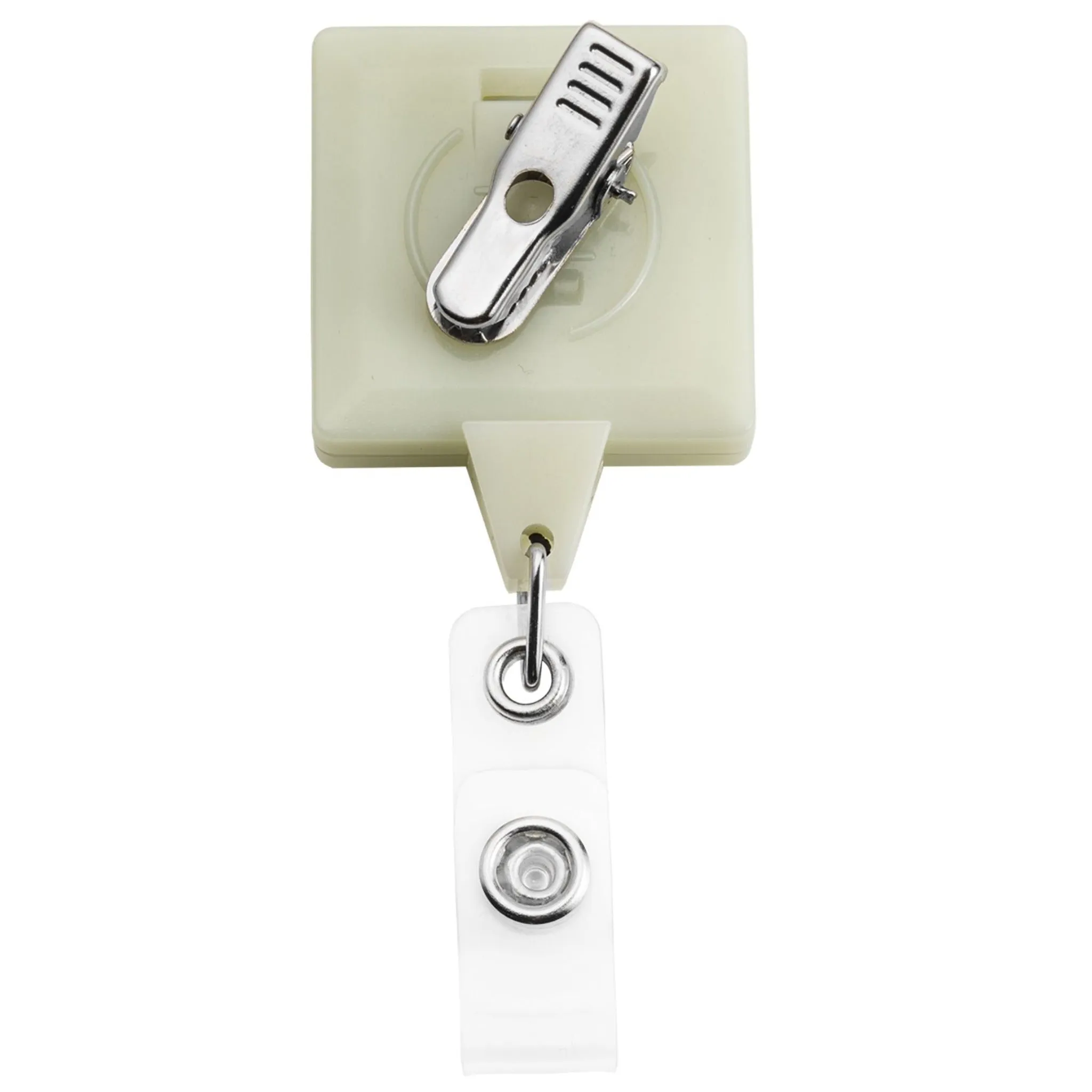 Glow in the Dark Jumbo Square Badge Reel - #403415