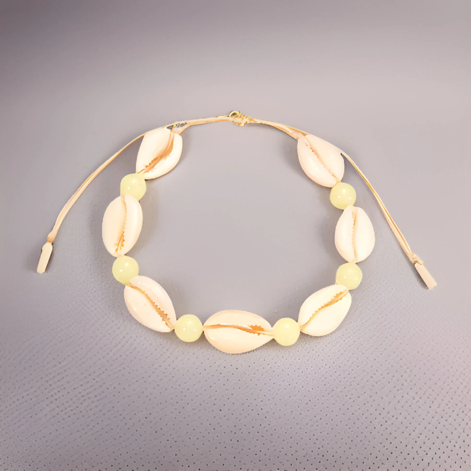 Glow in the Dark Shell Anklet