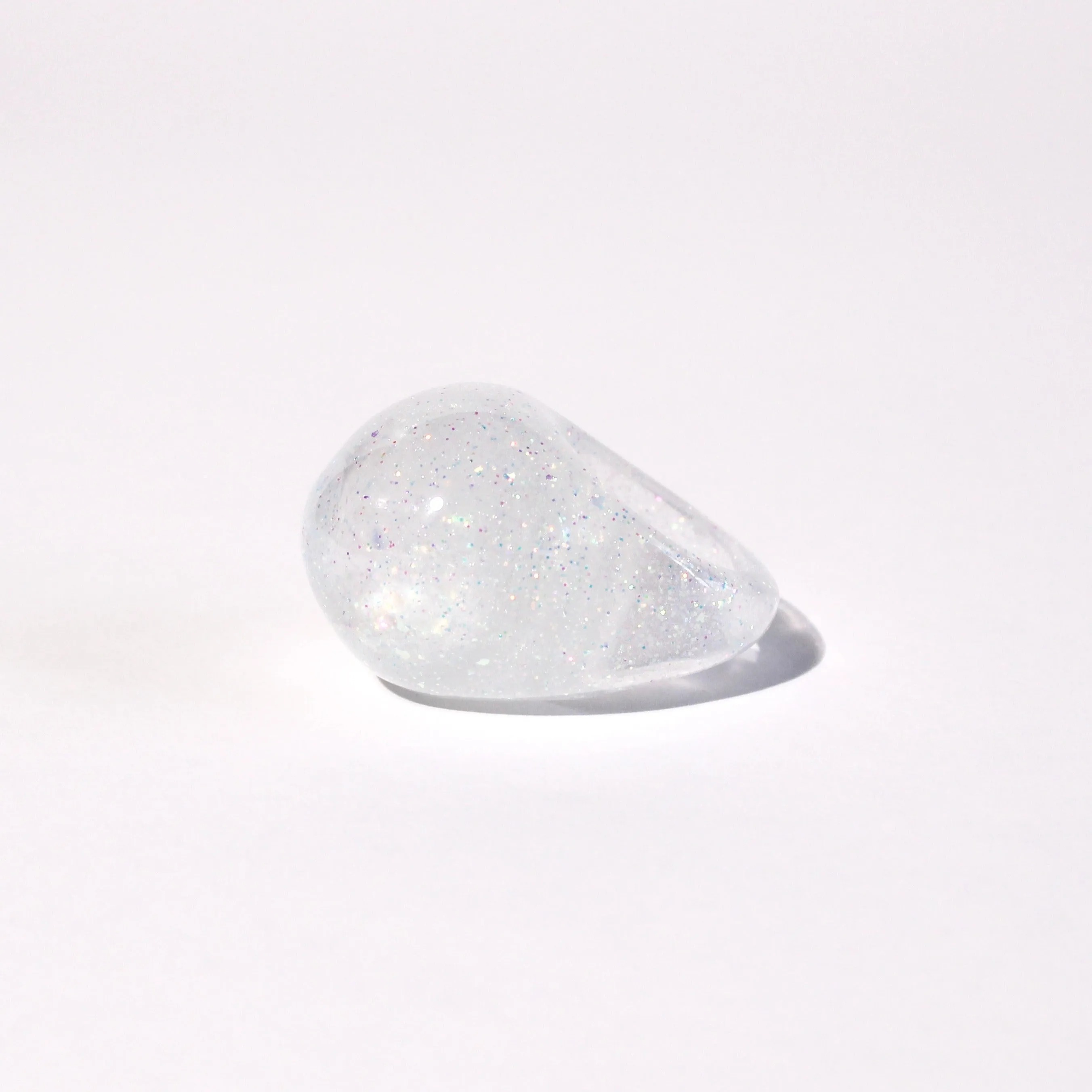 Glow In The Dark Snow Globe Ring
